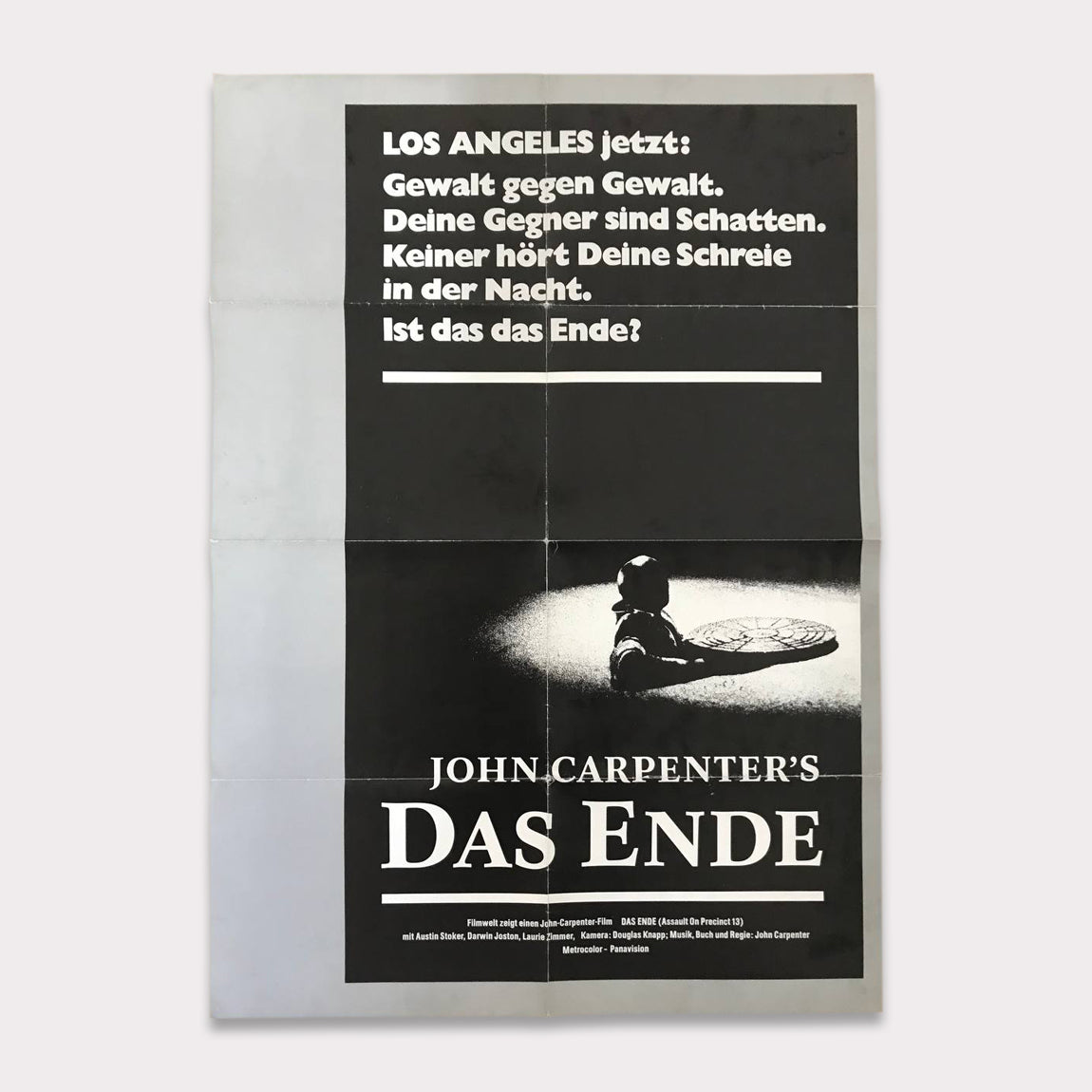 Das Ende / Anschlag bei Nacht | DIN A1 Filmplakat