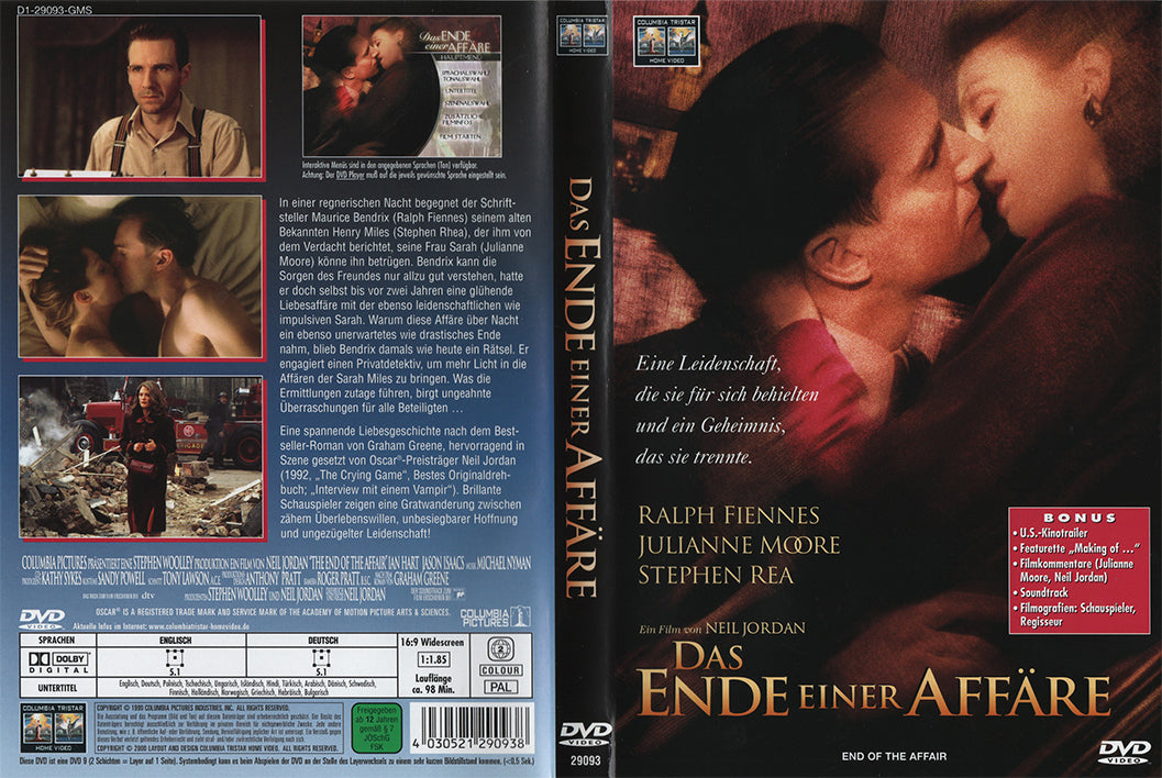 Das Ende einer Affäre (DVD - 2000 - DE)