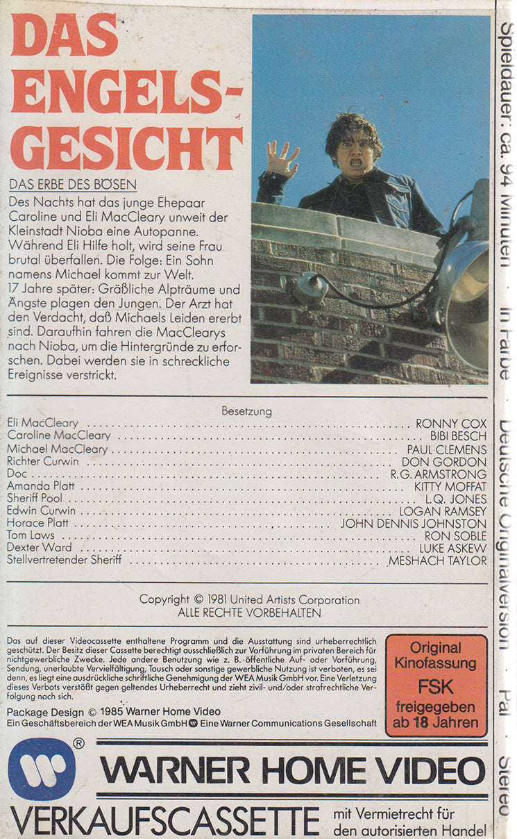 Das Engelsgesicht (VHS - 1985 - DE)