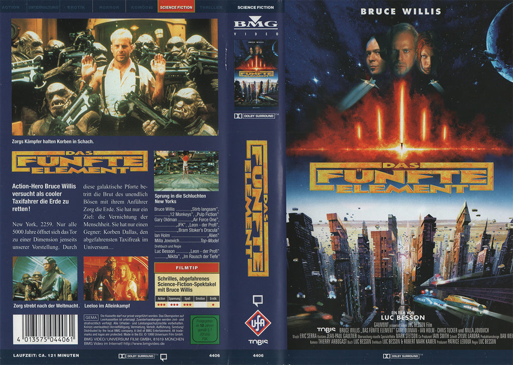 Das Fünfte Element (VHS - 1998 - DE)