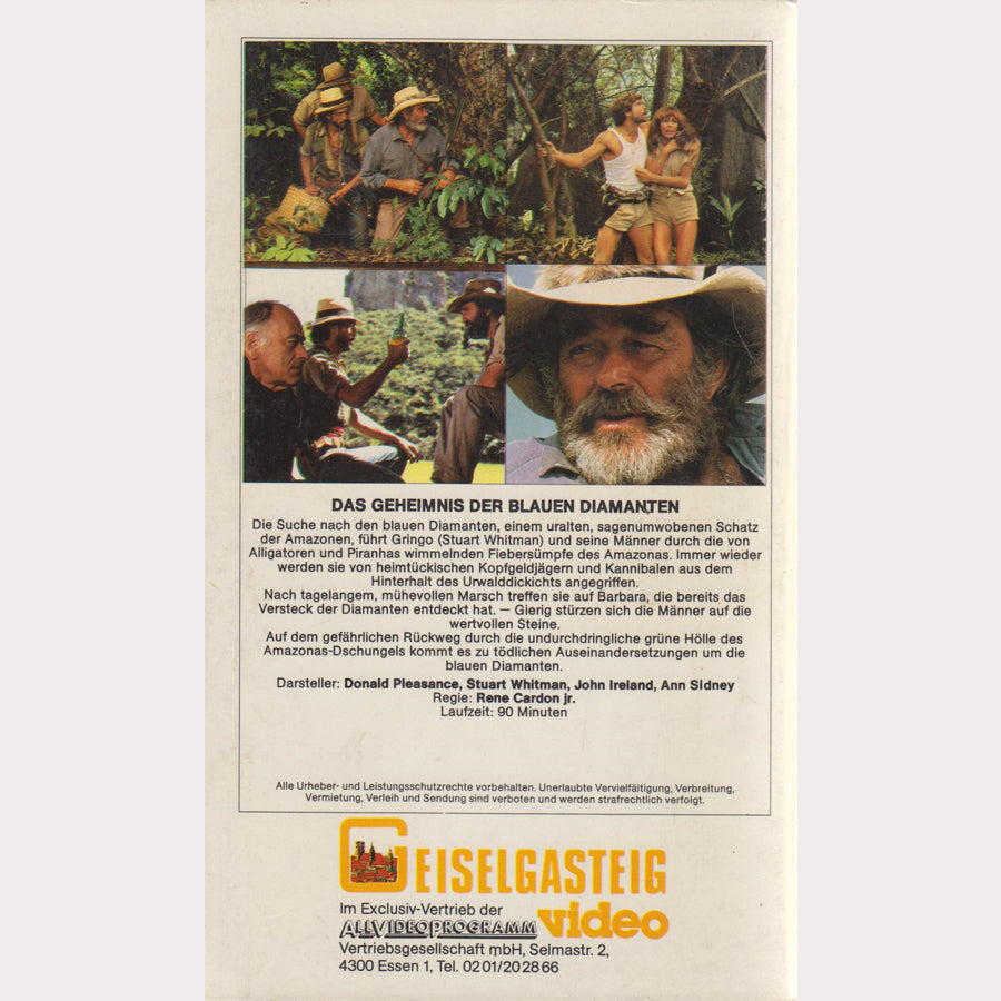 Das Geheimnis der blauen Diamanten (VHS - DE)