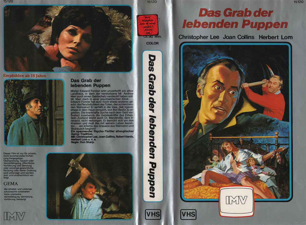 Das Grab der lebenden Puppen (VHS - DE)