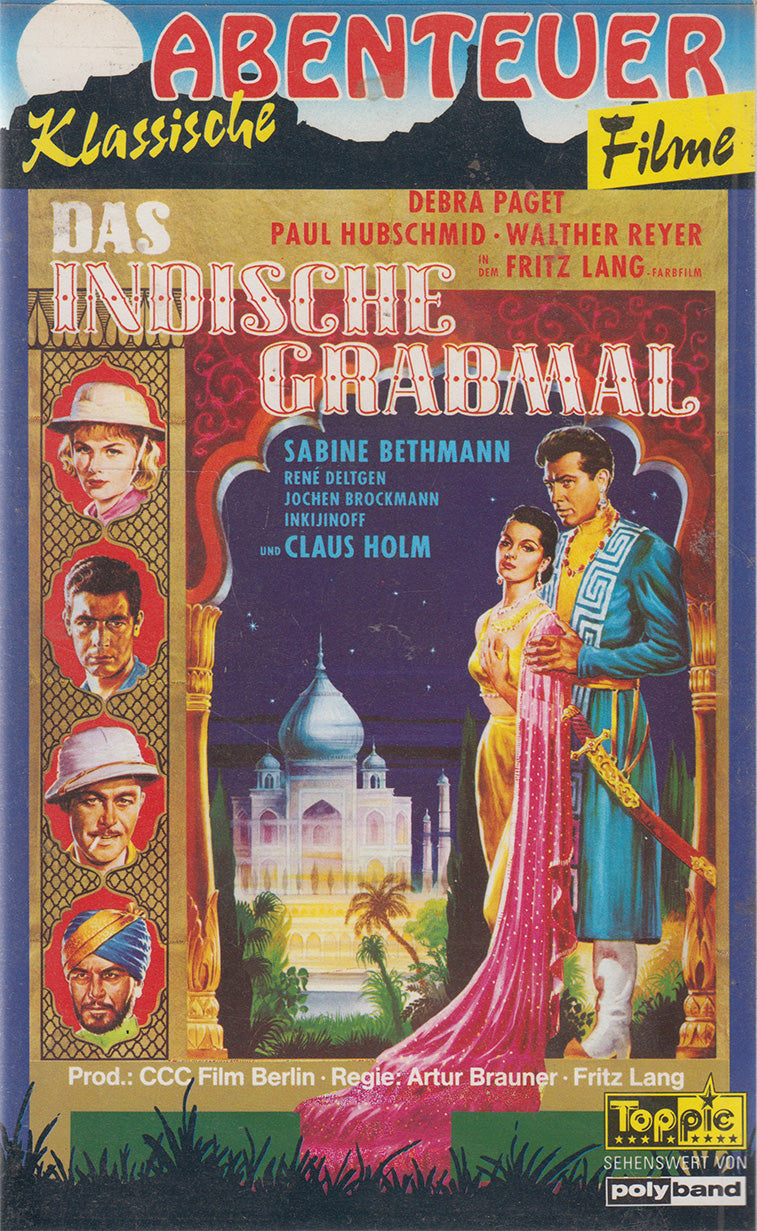 Le Tombeau indien (VHS - DE)