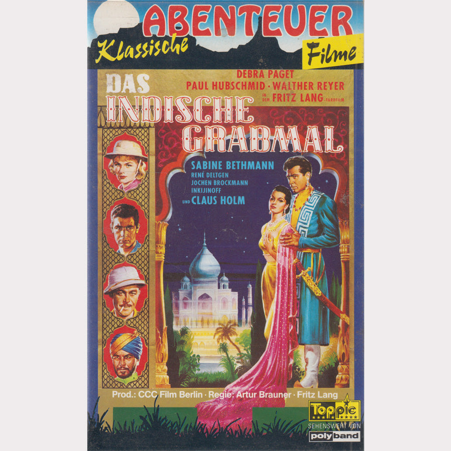 Le Tombeau indien (VHS - DE)