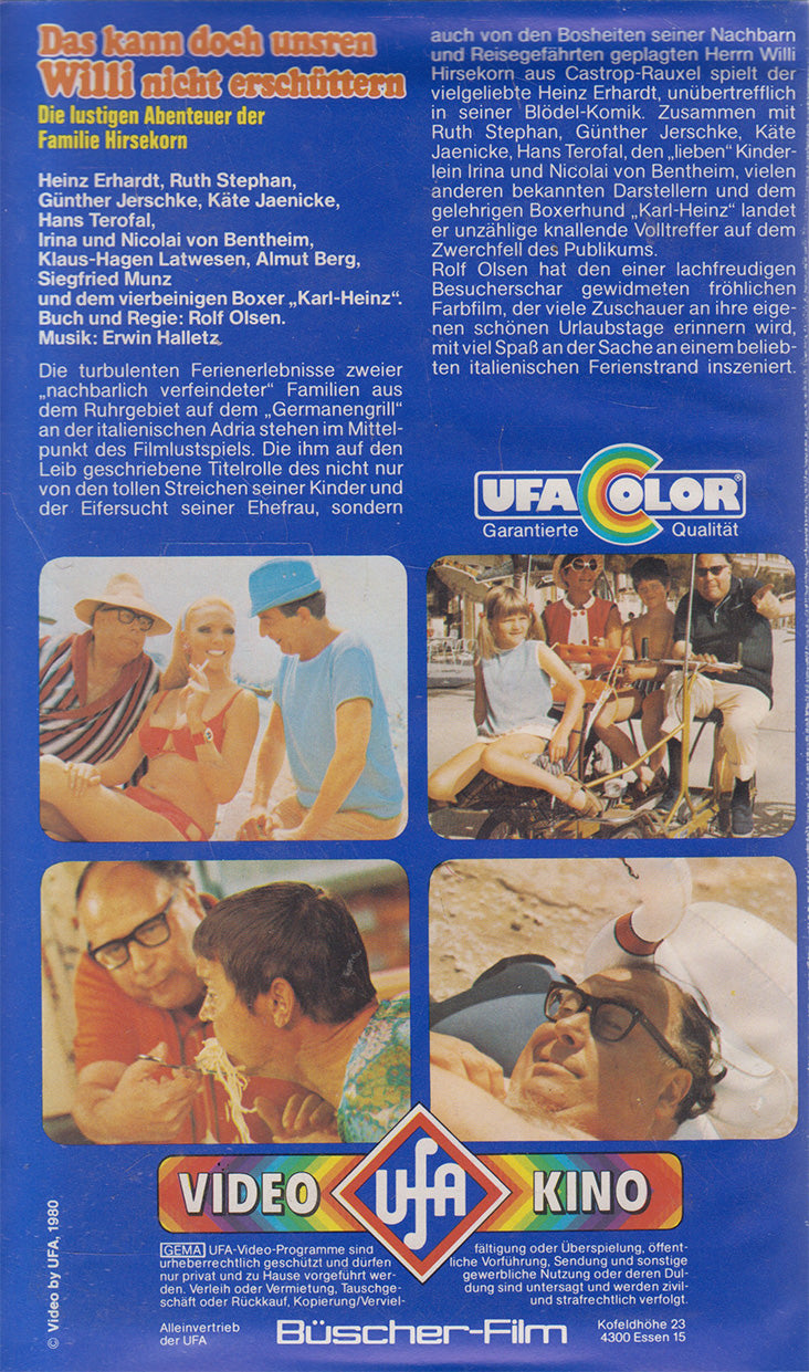 Cela ne peut pas ébranler notre Willi (VHS - 1980 - DE)