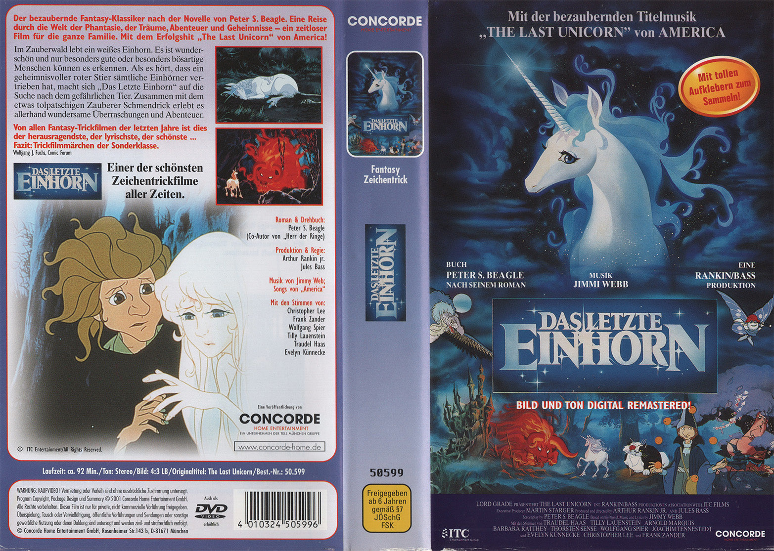 Das letzte Einhorn (VHS - 2001 - DE)