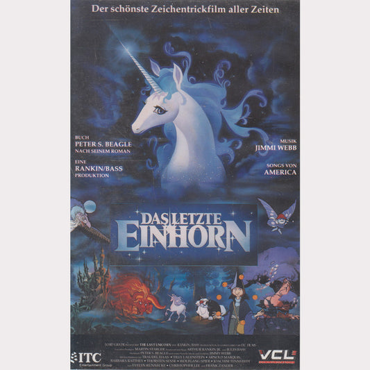 The Last Unicorn (VHS - DE)