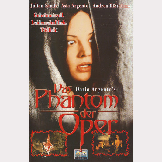 Das Phantom der Oper Columbia Tristar 1999 VHS Kassette Cover
