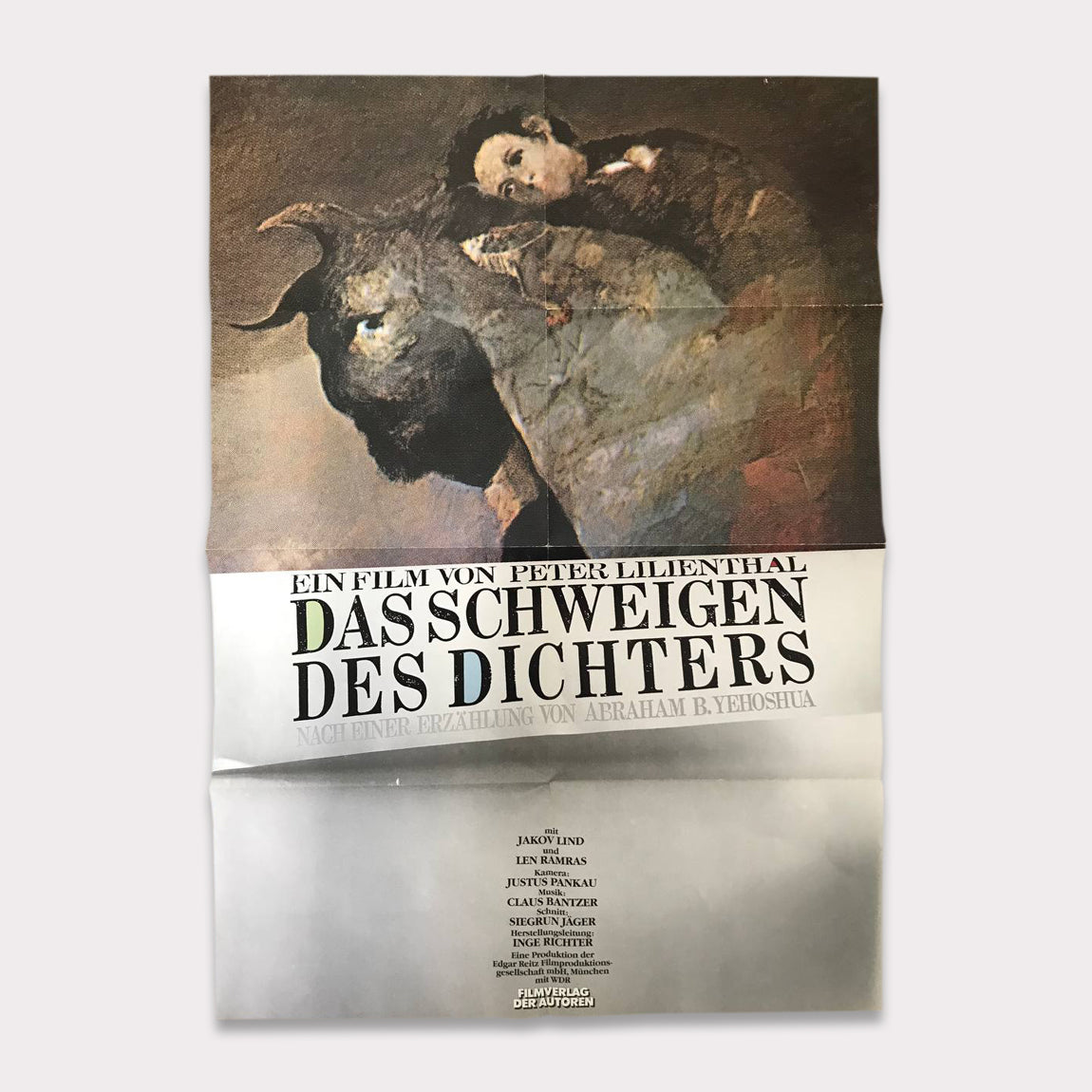 Das Schweigen des Dichters | DIN A1 Filmplakat