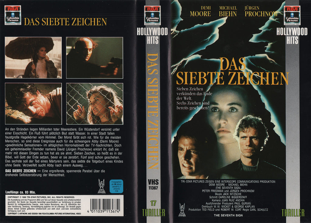 Das siebte Zeichen (VHS - 1990 - DE)
