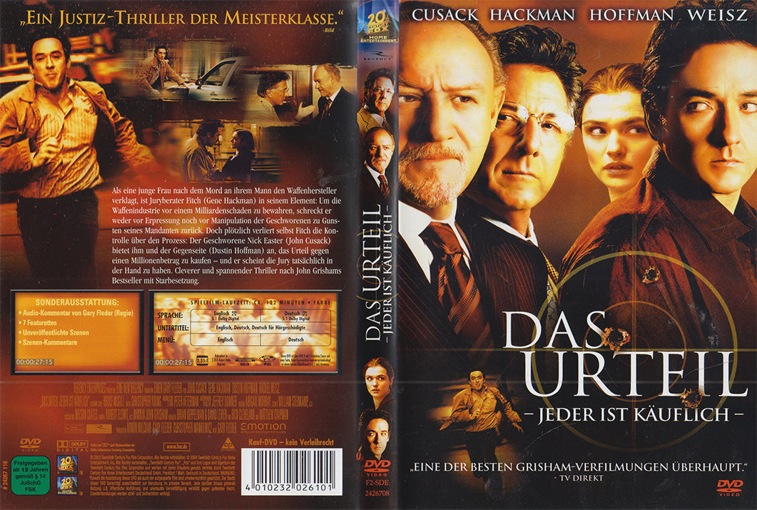 Le Verdict - Tout le monde a un prix (DVD - 2004 - DE)