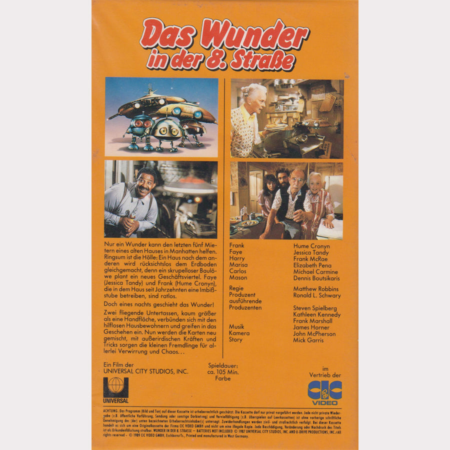 Das Wunder in der 8. Straße (VHS - 1989 - DE)