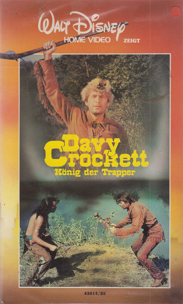 Davy Crockett - König der Trapper (VHS - DE)