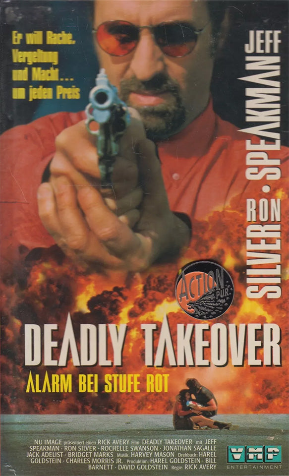 Deadly Takeover VMP Entertainment 1995 VHS Kassette Cover front