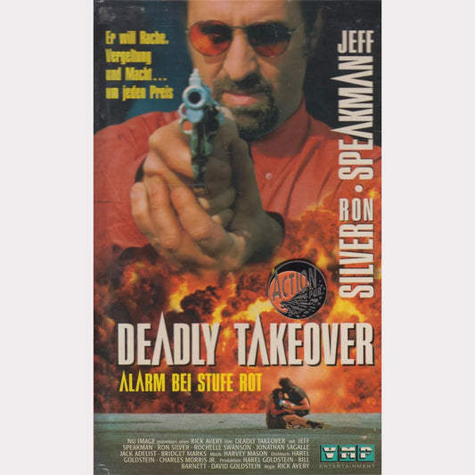 Deadly Takeover VMP Entertainment 1995 VHS Kassette Cover
