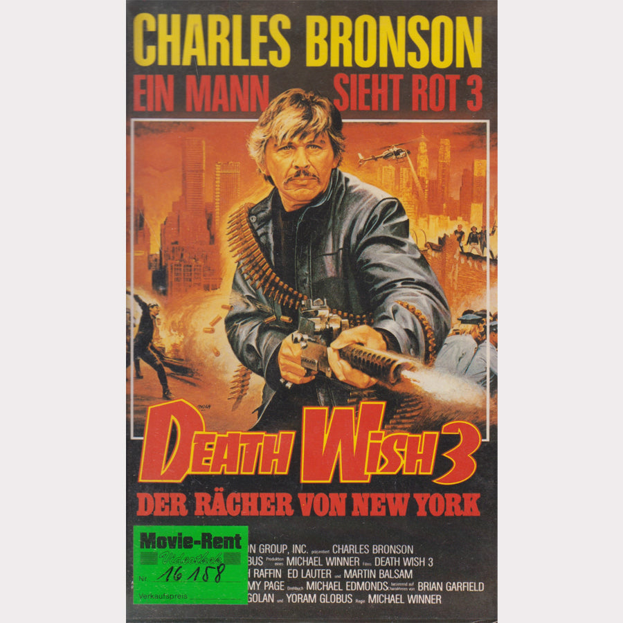 Death Wish 3 - Der Rächer von New York (VHS - DE)