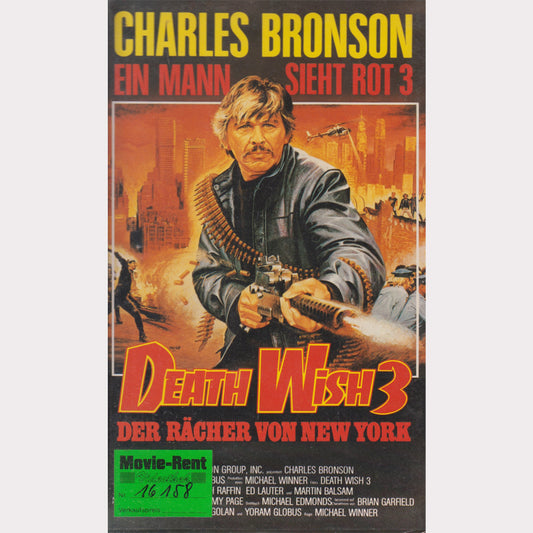 Death Wish 3 - Der Rächer von New York (VHS - DE)