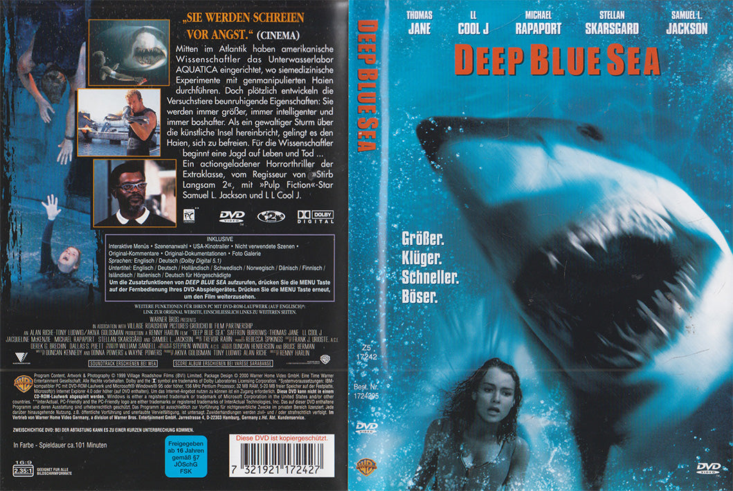Deep Blue Sea (DVD - 2000 - DE)