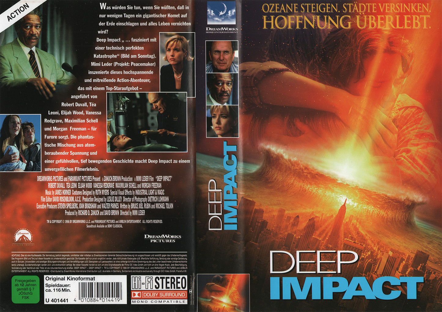 Deep Impact (VHS - 1998 - DE)