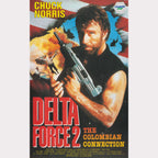 Delta Force 2 The Colombian Connection Cannon VMP 1990 VHS Kassette Cover