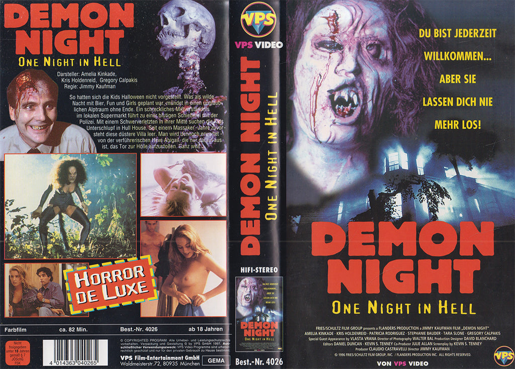 Demon Night - One Night in Hell (VHS - 1997 - DE)