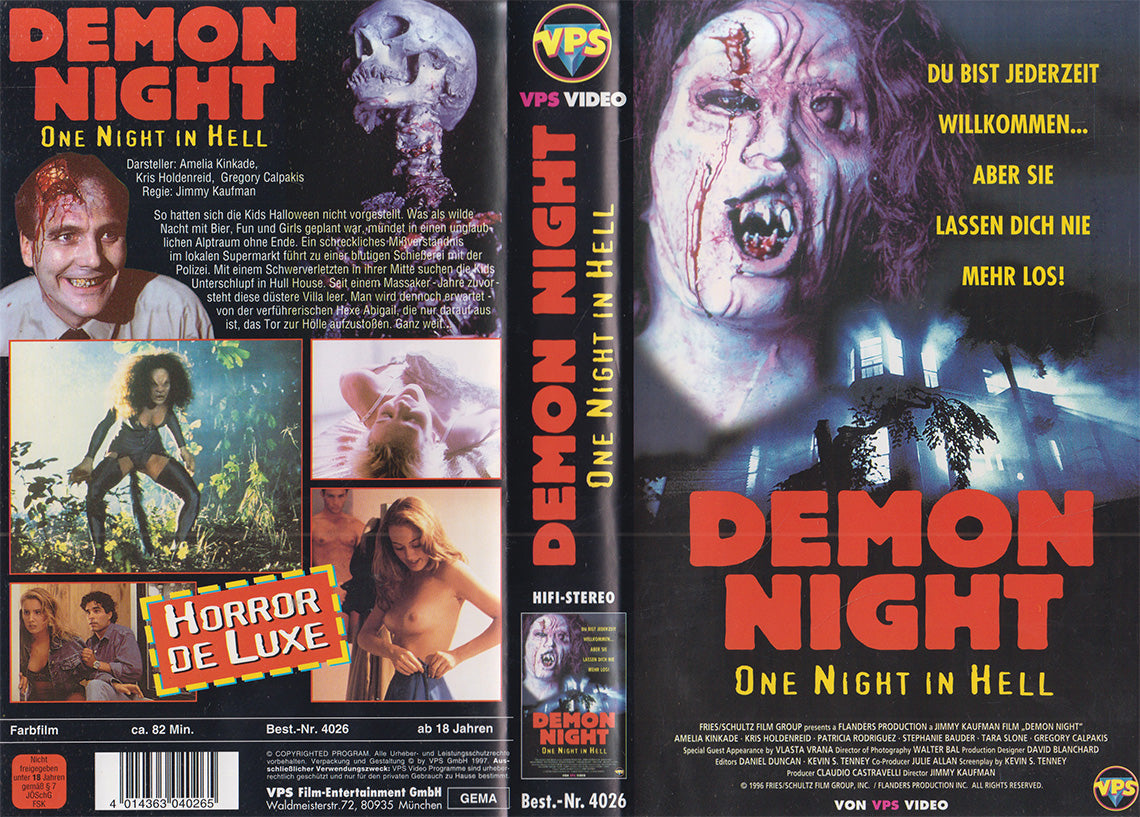 Demon Night - One Night in Hell (VHS - 1997 - DE)