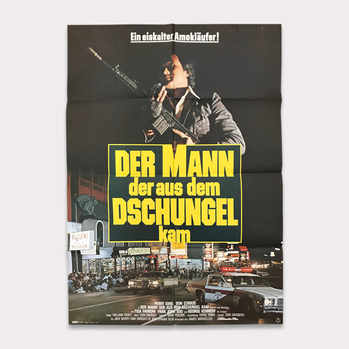 Der Mann, der aus dem Dschungel kam | DIN A1 Filmplakat