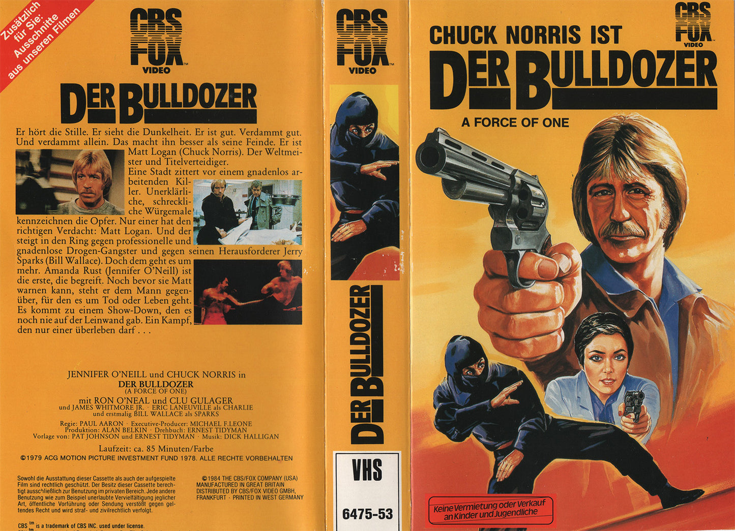Der Bulldozer (VHS - 1984 - DE)