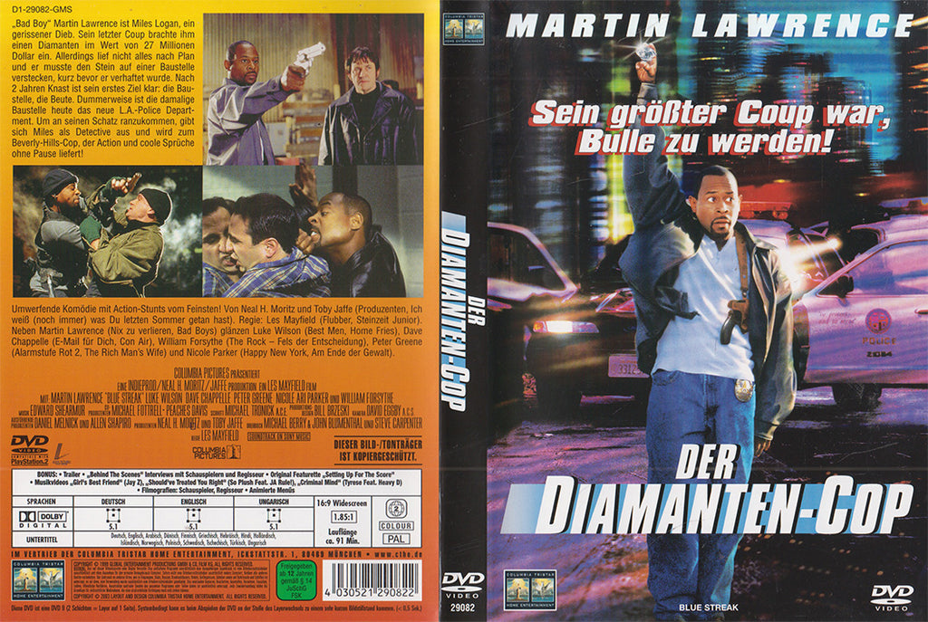 Le Flic de diamant (VHS - 2000 - DE)