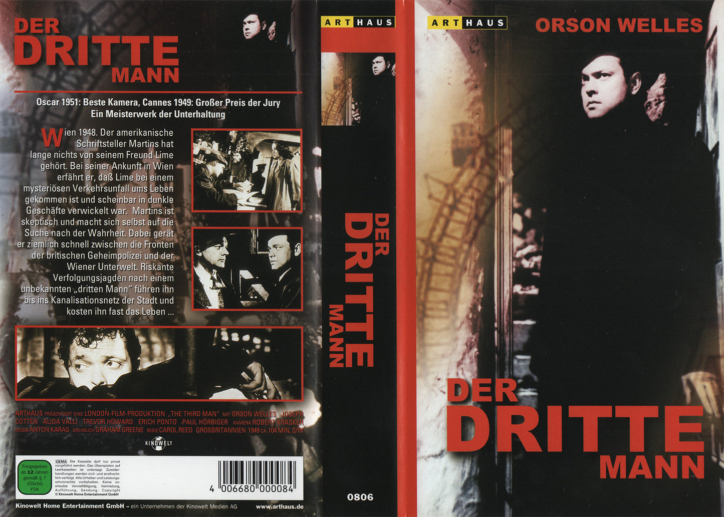 Der dritte Mann (VHS - DE)