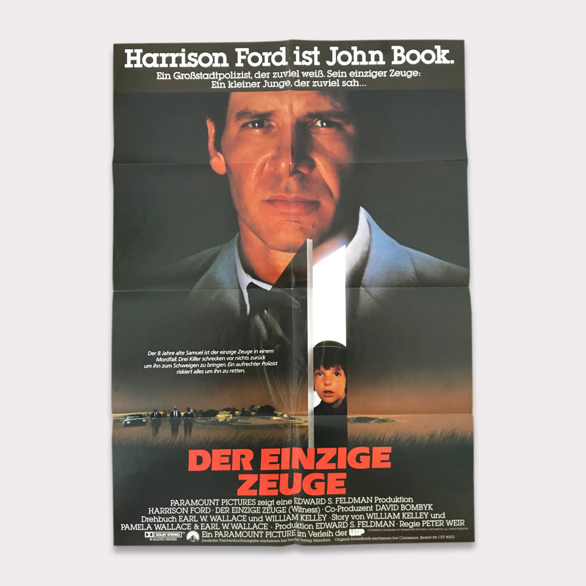 Der Einzige Zeuge | DIN A1 Filmplakat