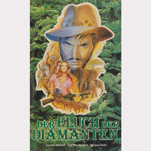 Der Fluch der Diamanten International Home Video VHS Cover