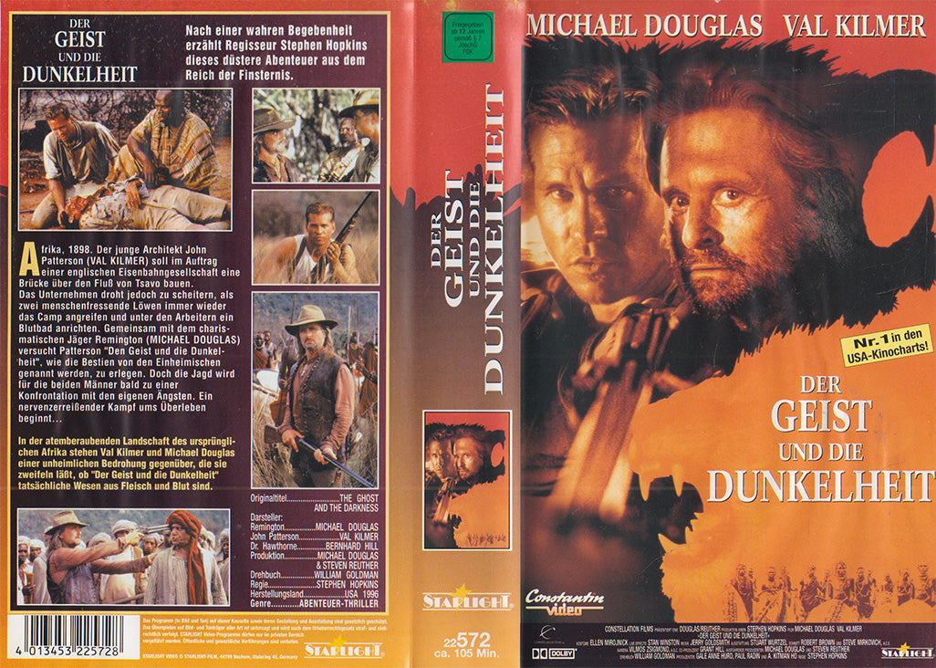 Der Geist und die Dunkelheit (VHS - DE)