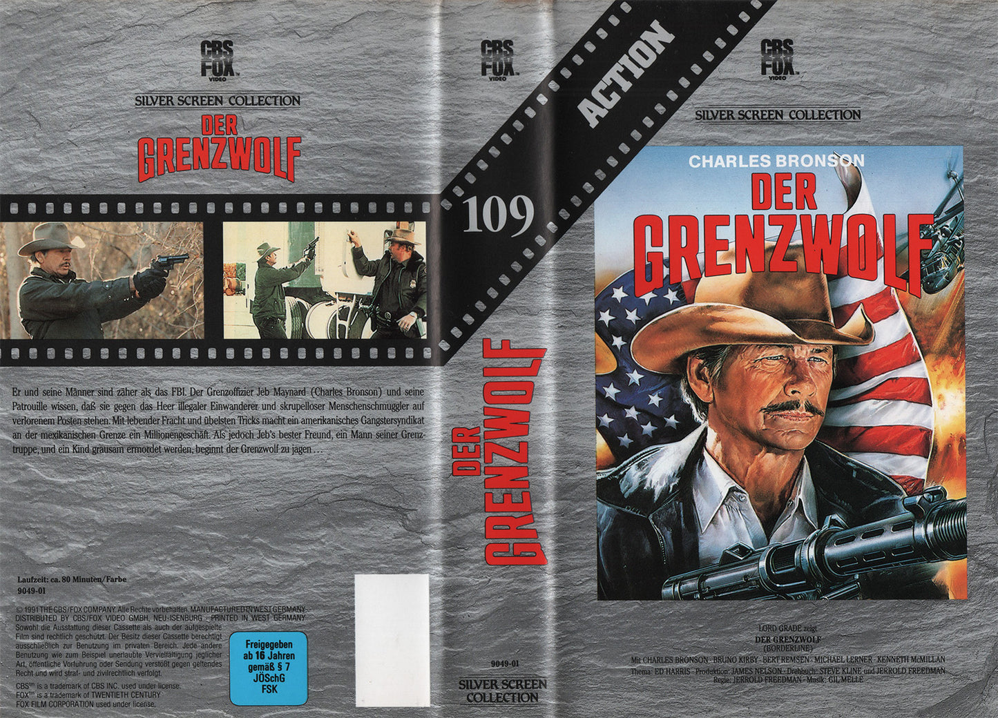 The Border Wolf (VHS - 1991 - DE)