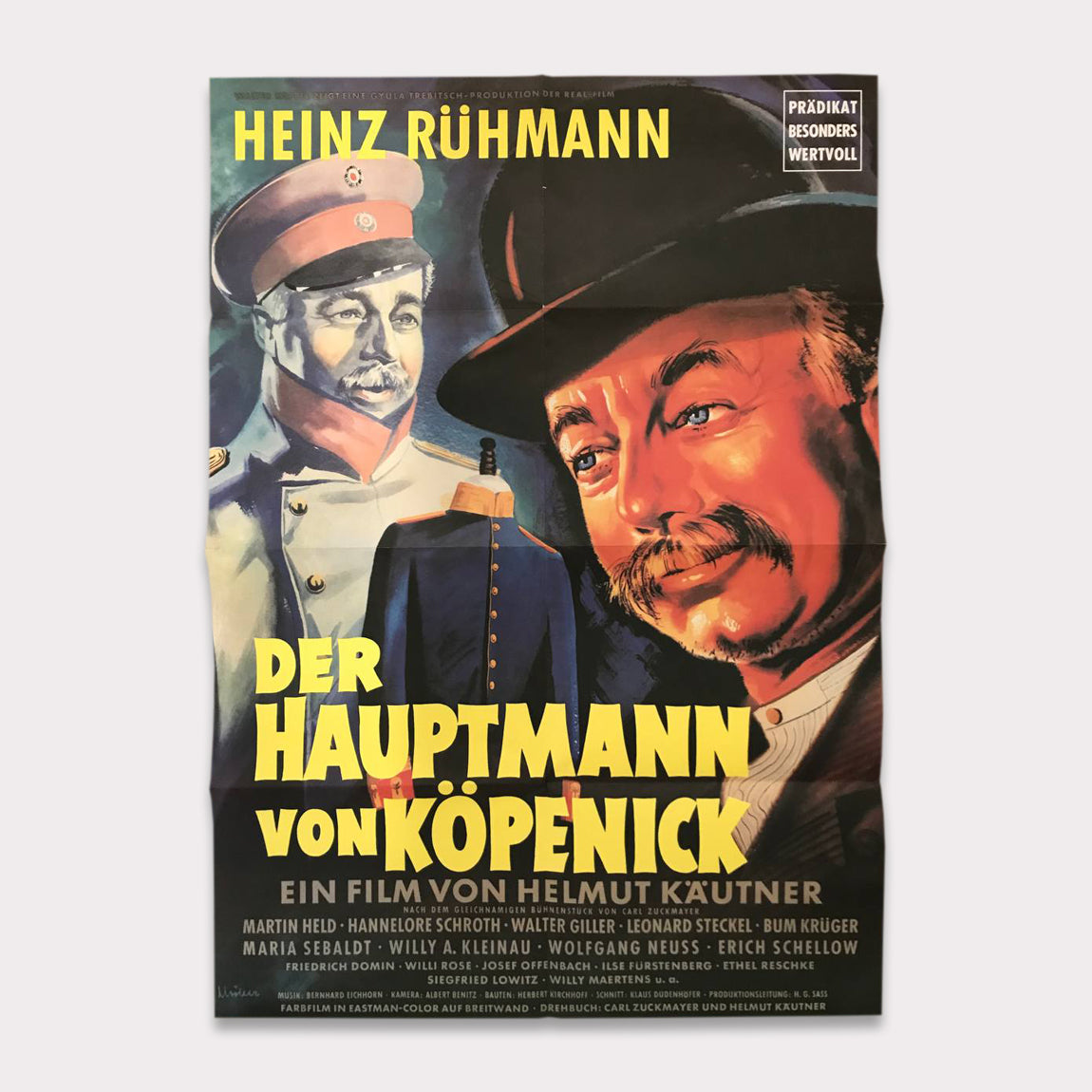 Der Hauptmann von Köpenick | DIN A1 Filmplakat
