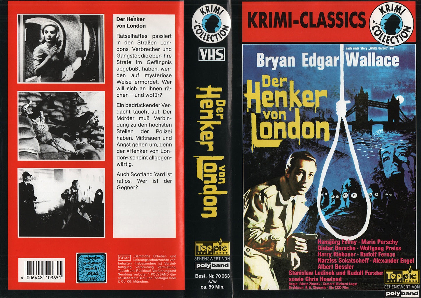 The Hangman of London (VHS - DE)