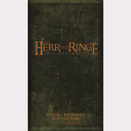 The Lord of the Rings - The Fellowship of the Ring (Special Extended) (2xVHS - 2002 - DE)