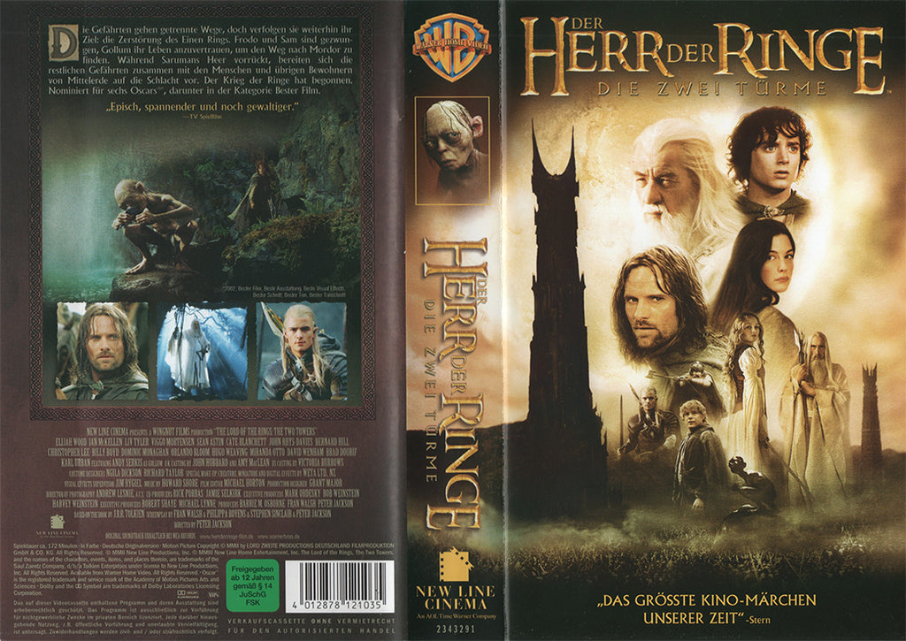Der Herr der Ringe: Die zwei Türme (VHS - 2002 - DE)