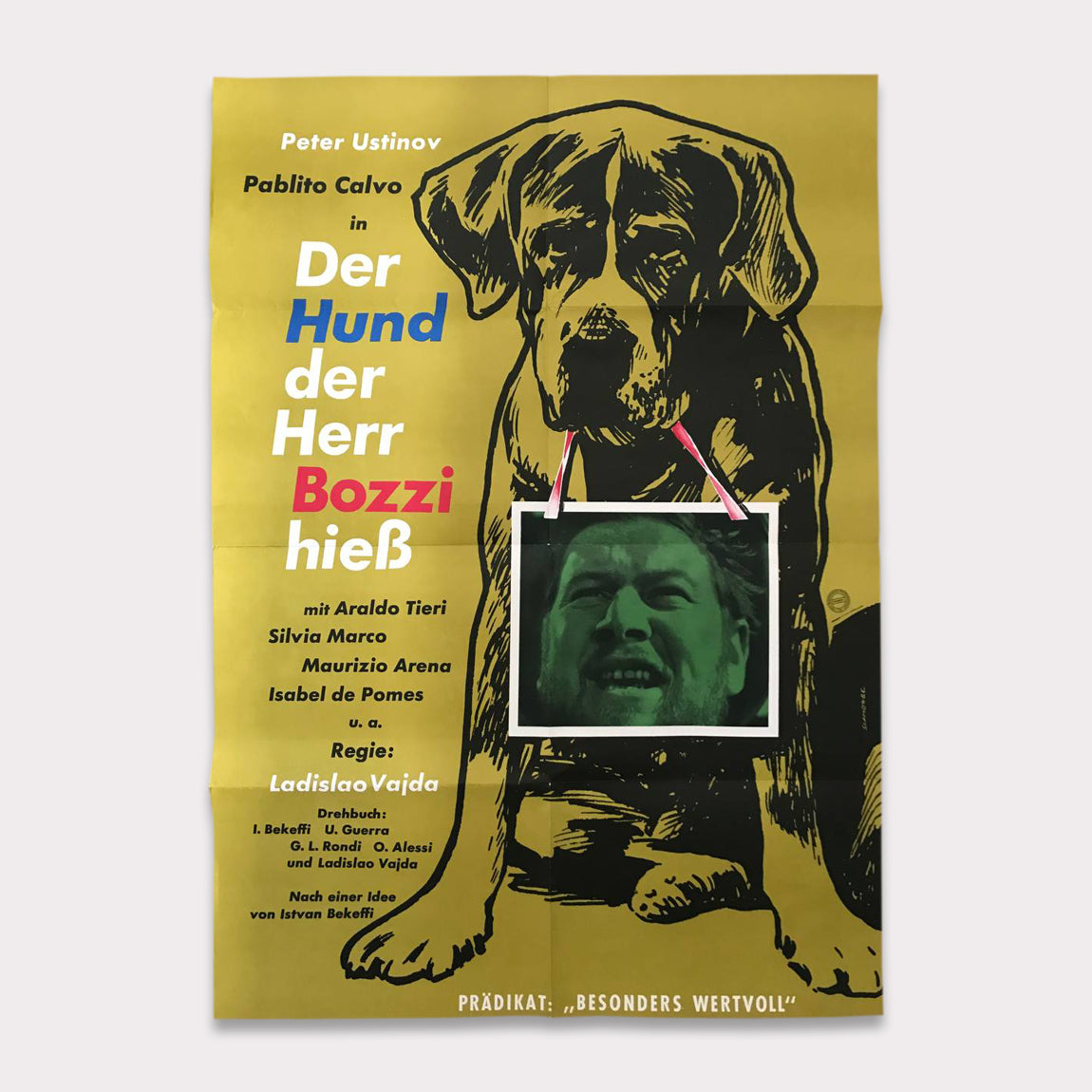 Der Hund, der 'Herr Bozzi' hieß | DIN A1 Filmplakat