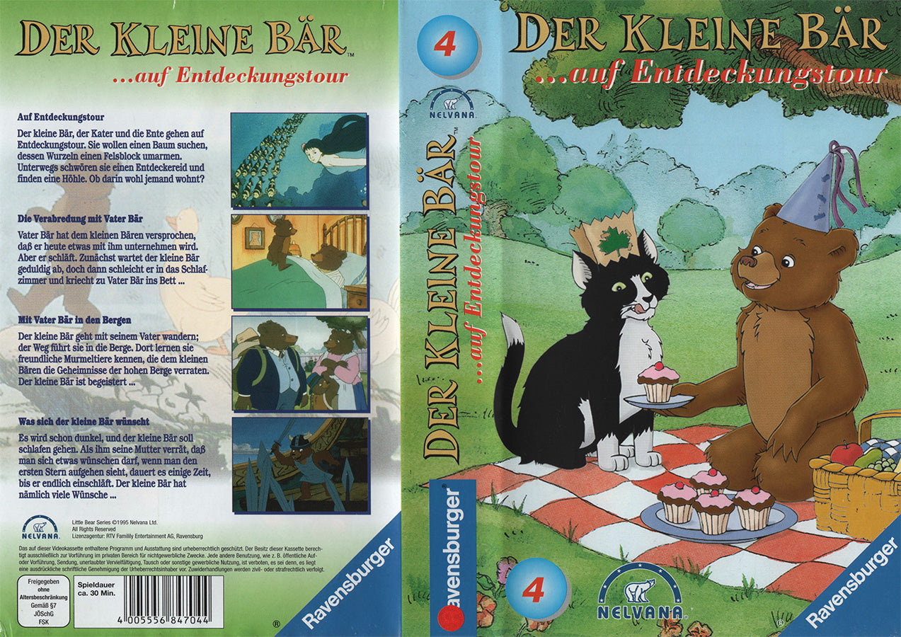 The Little Bear 4: The Little Bear on a Discovery Tour (VHS - 1995 - DE)