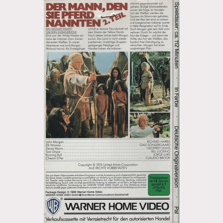 The Man They Called Horse - Part 2 (VHS - 1986 - DE)
