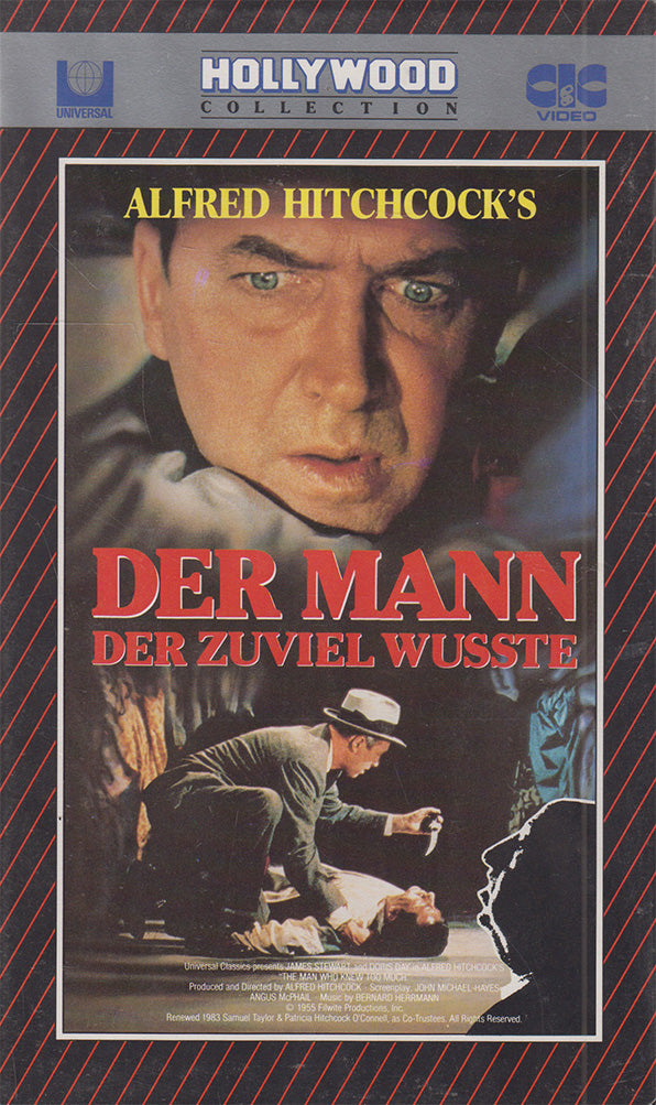 Der Mann, der zuviel wusste (VHS - DE)