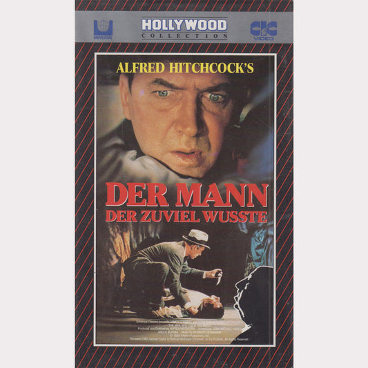The Man Who Knew Too Much (VHS - DE)