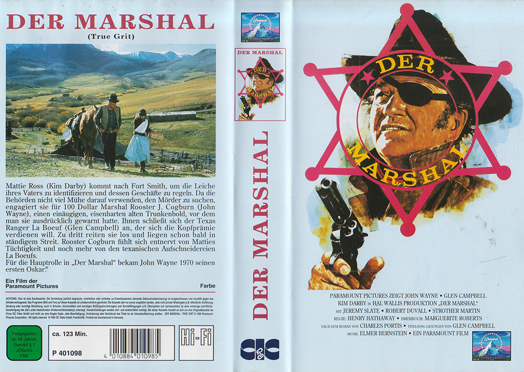 Der Marshal (VHS - 1996 - DE)