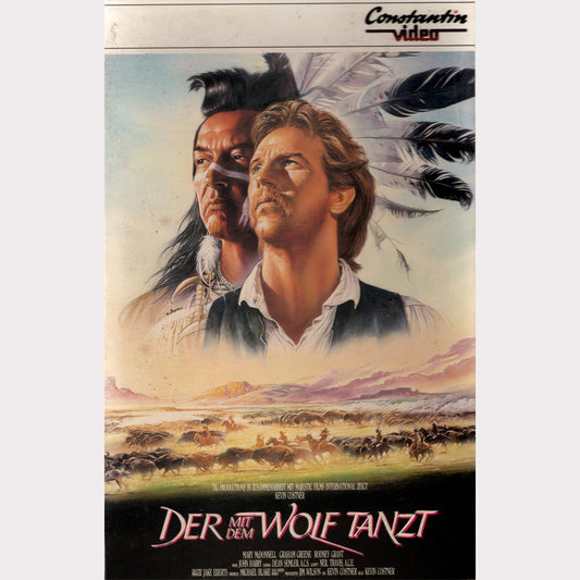 Dances with Wolves (VHS - 1991 - DE)