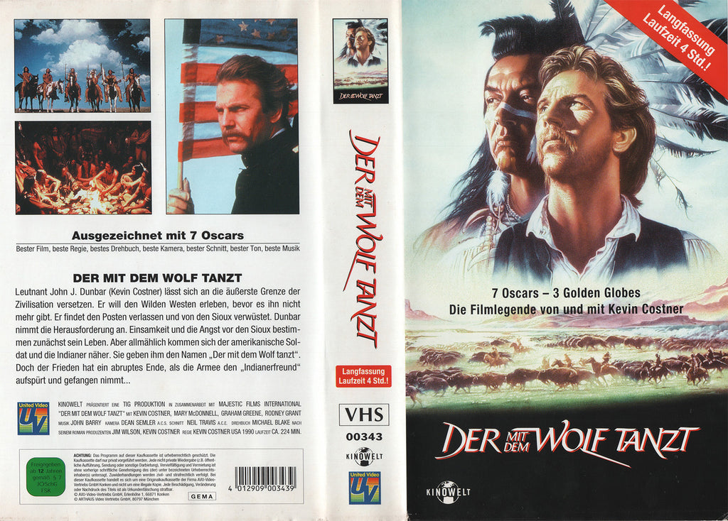 Der mit dem Wolf tanzt (VHS - DE)