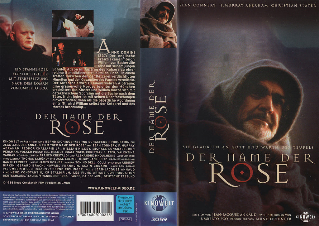 Der Name der Rose (VHS - DE)