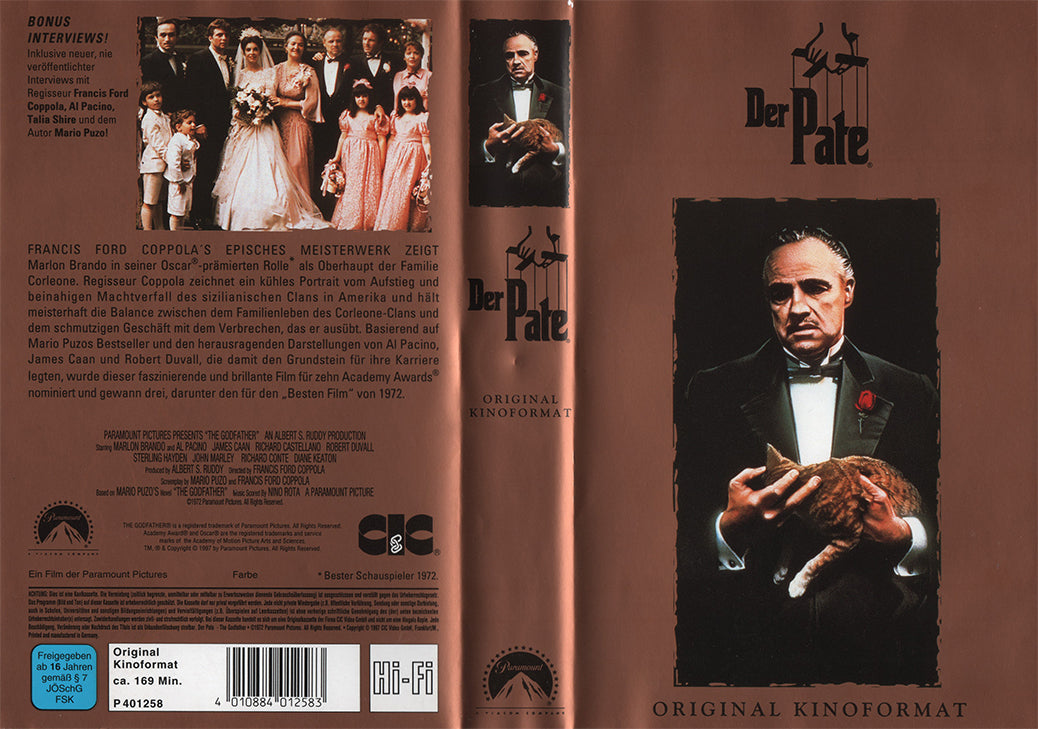 Le Parrain (VHS - 1997 - DE)