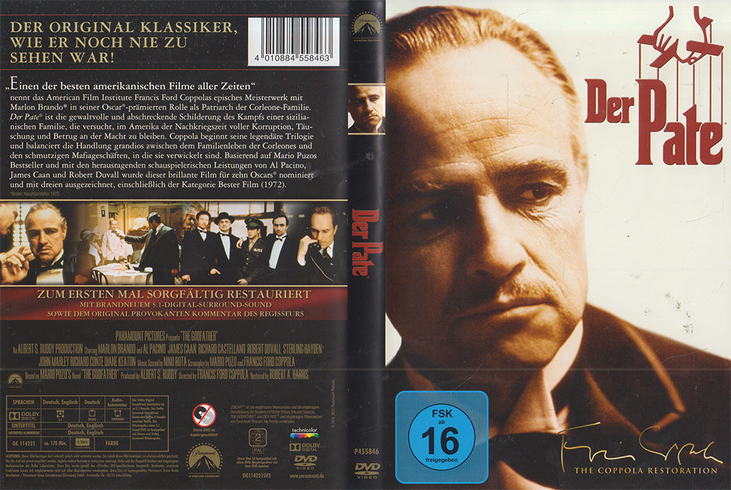 Le Parrain (DVD - 2015 - DE)
