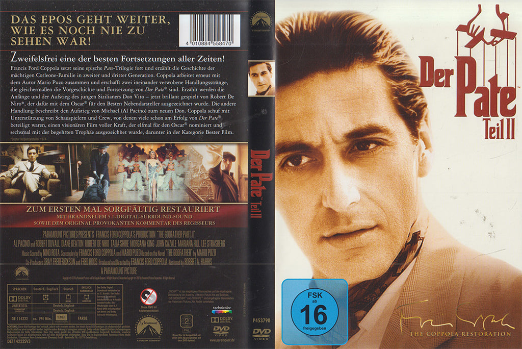 Der Pate - Teil II (DVD - 2015 - DE)